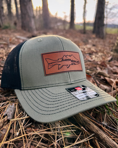 Leather Patch Hat