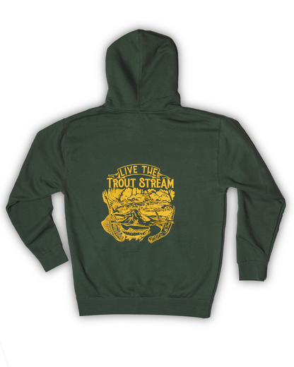 Live The Trout Stream Hoodie