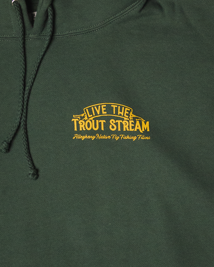 Live The Trout Stream Hoodie