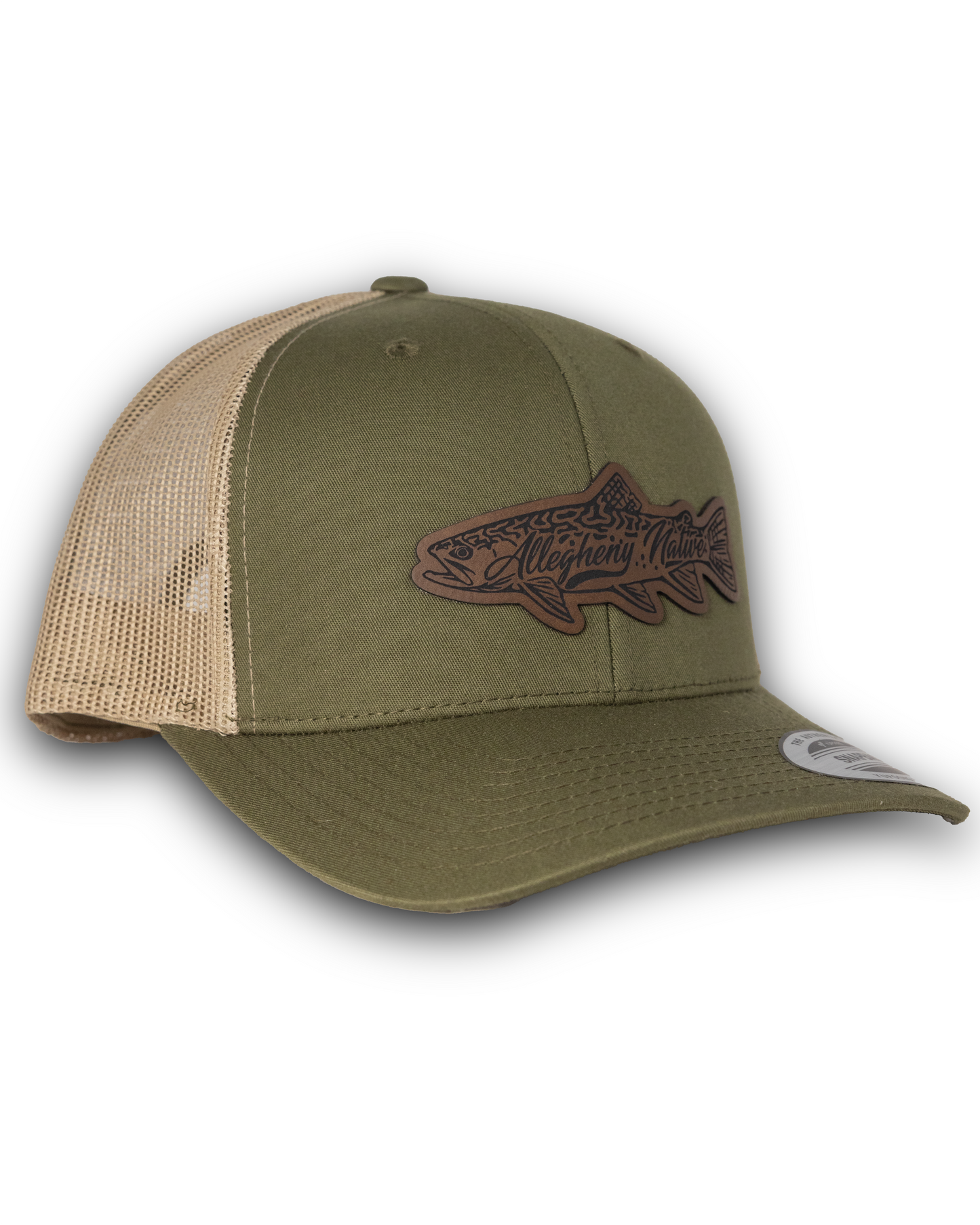 Leather Brookie Patch Hat