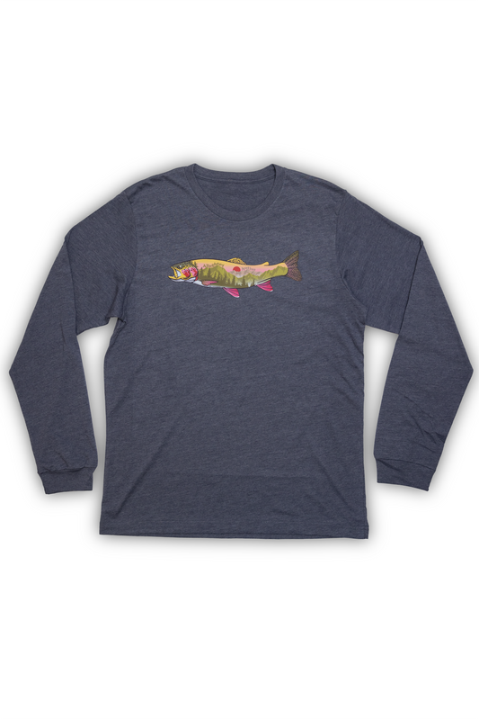 PNW Rainbow Long Sleeve Tee