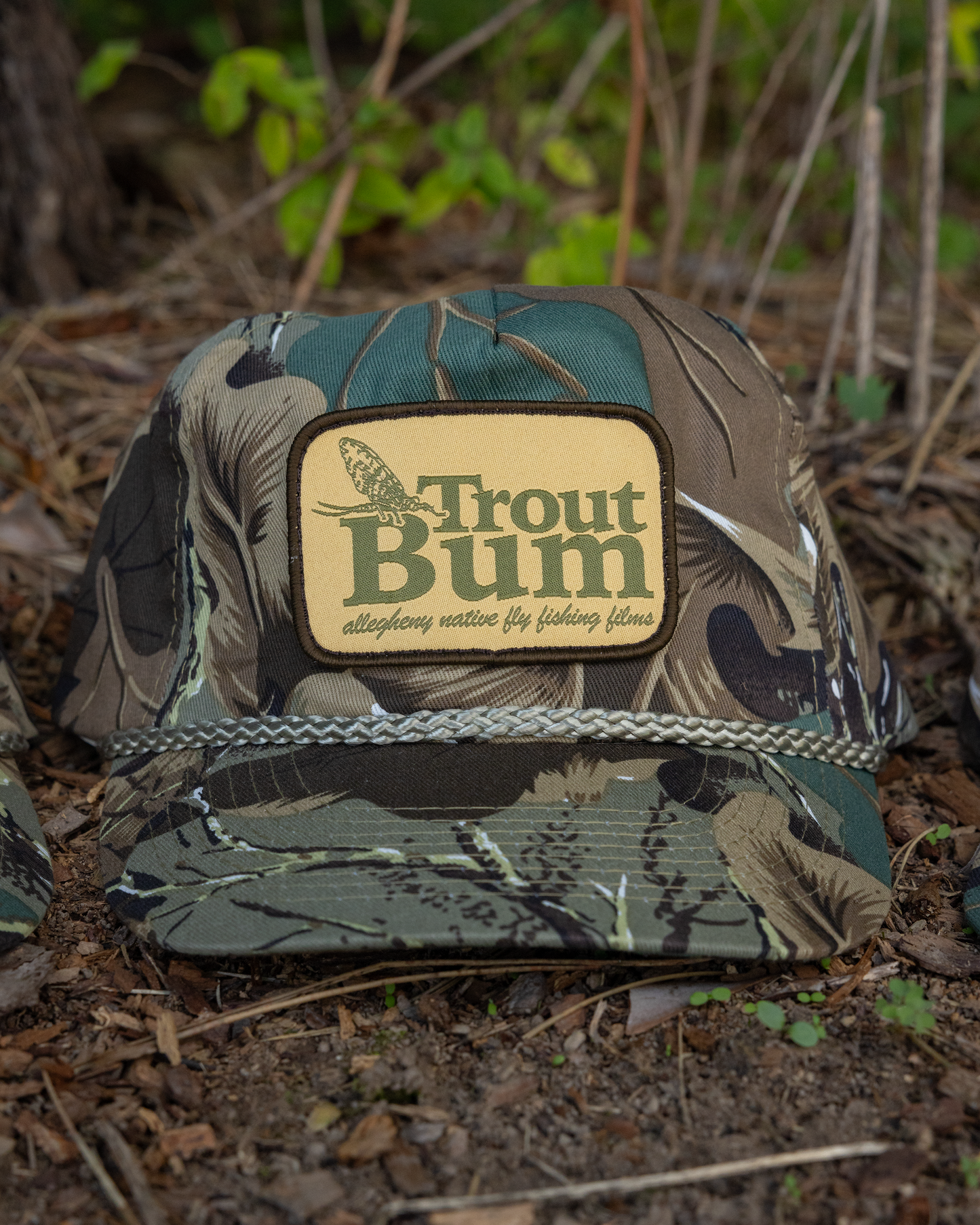 Trout Bum Camo Hat