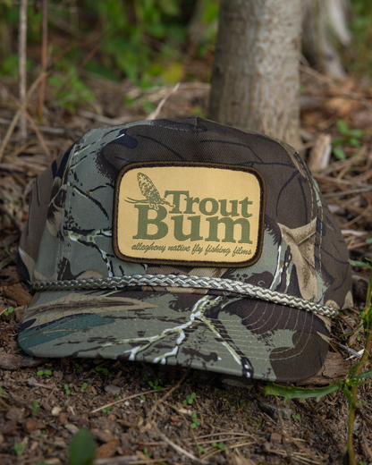 Trout Bum Camo Hat