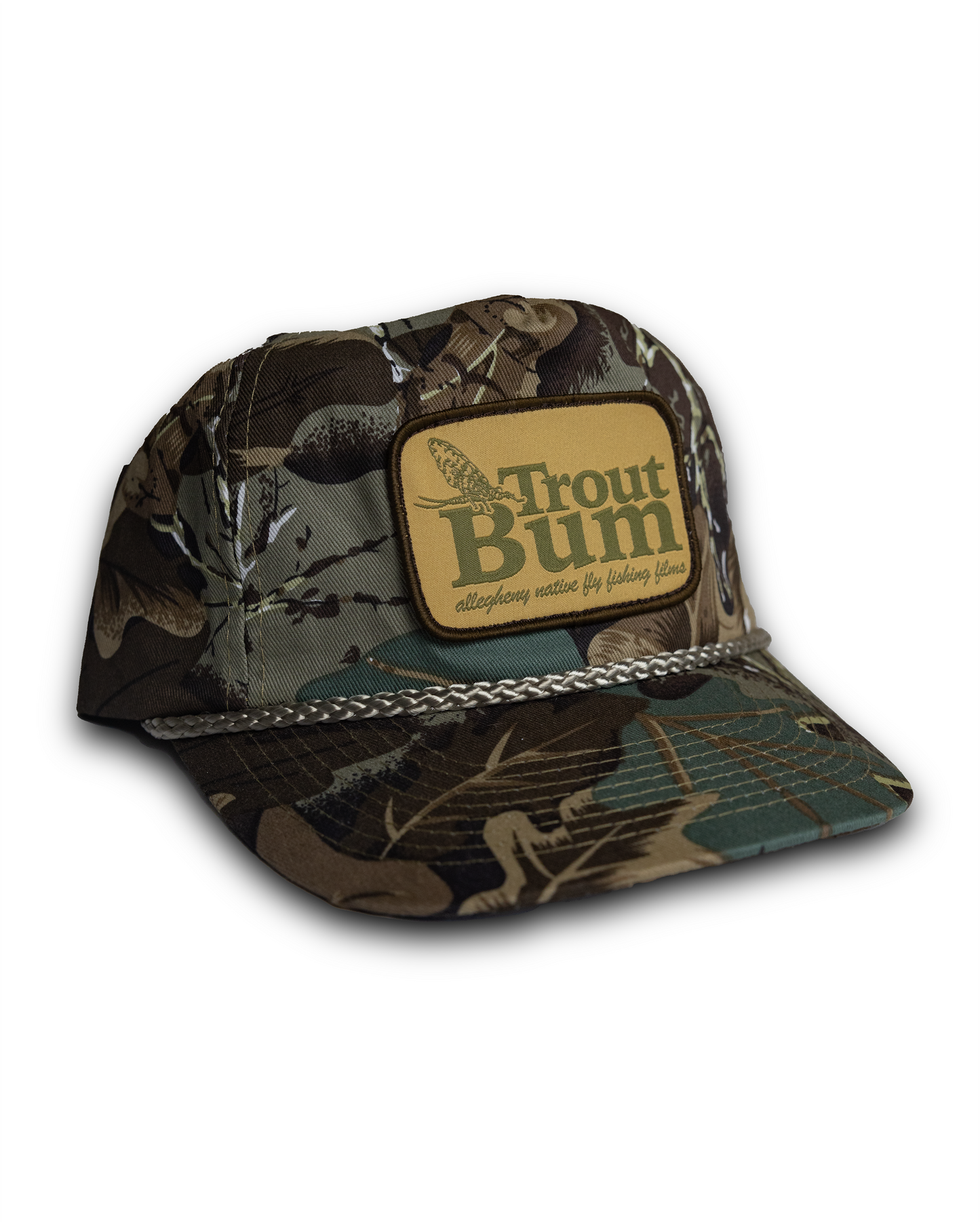 Trout Bum Camo Hat