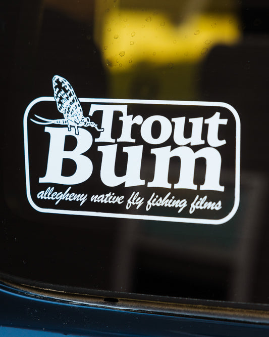 Trout Bum Decal